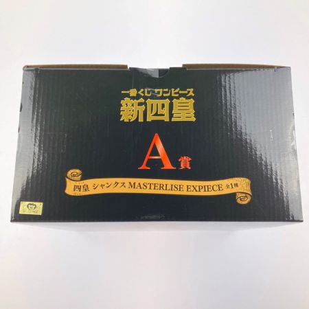   一番くじ ワンピース 新四皇 A賞 四皇 シャンクス MASTERLISE EXPIECE