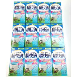 ▽▽ ユニ・チャーム 超快適 マスク プリーツタイプ やや大きめ 30枚入12箱セット Nランク