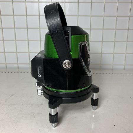 シンワ測定 グリーンレーザー レーザー墨出し器 バッテリーx1 ACアダプタ ケース付 70885 グリーン