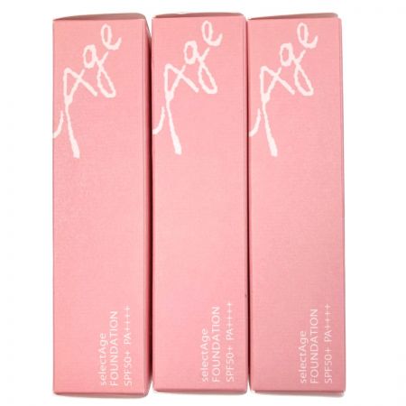  フロレゾン製薬 セレクタージュ ファンデーション01 SPF50+ PA++++ 19g 3本セット