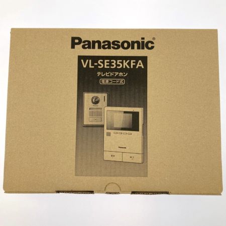  Panasonic パナソニック テレビドアホン 電源コード式 VL-SE35KFA 開封未使用品