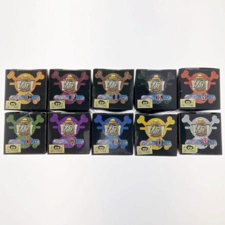   一番くじ ワンピース アニメ15周年感謝祭 ワールドコレクタブルフィギュア10種セット 未開封