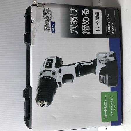 €€ RETZ 充電式ドリルドライバ BS-108VDD-BFS ブラック×ホワイト