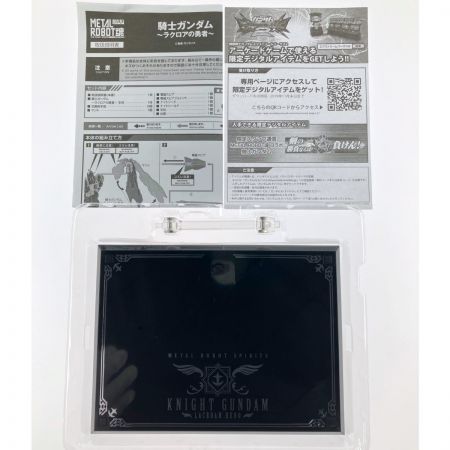  バンダイスピリッツ METAL ROBOT魂 ＜SIDE MS＞ 騎士ガンダム ラクロアの勇者