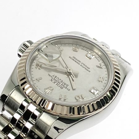  ROLEX ロレックス デイトジャスト 2Pダイヤ シェルダイヤル 179174