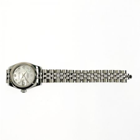  ROLEX ロレックス デイトジャスト 2Pダイヤ シェルダイヤル 179174