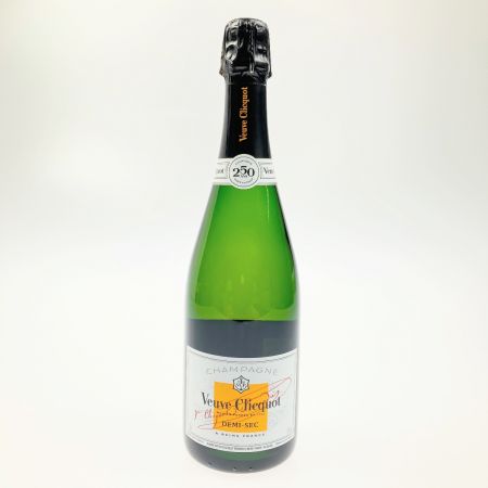  Veuve Clicquot ヴーヴクリコ ポンサルダン ドゥミセック ホワイトラベル 250ANS 750ml 12% 未開栓