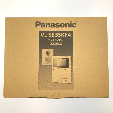  Panasonic パナソニック テレビドアホン 電源コード式 VL-SE35KFA 開封未使用品