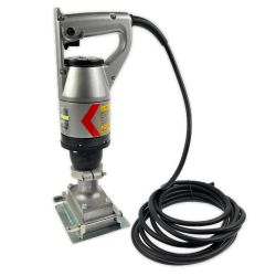 ▽▽ EXEN コード式 軽便壁打バイブレーター EKCA KC用ホルダー付き Aランク