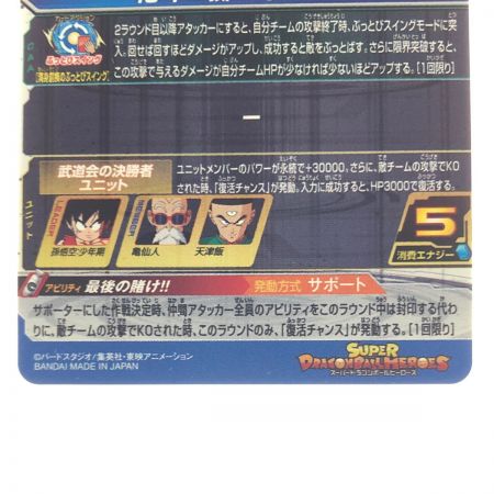   ドラゴンボールヒーローズ 孫悟空:少年期 UGM10-SEC3DA