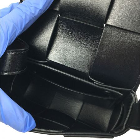  BOTTEGA VENETA ボッテガヴェネタ ショルダーバッグ キャンディカセット ブラック