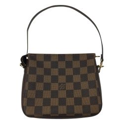 ▽▽ LOUIS VUITTON ルイヴィトン ダミエ トゥルースメイクアップ アクセサリーポーチ N51982 Aランク
