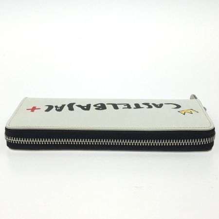  CASTELBAJAC カステルバジャック 長財布 ラウンドファスナー 078615 ホワイト