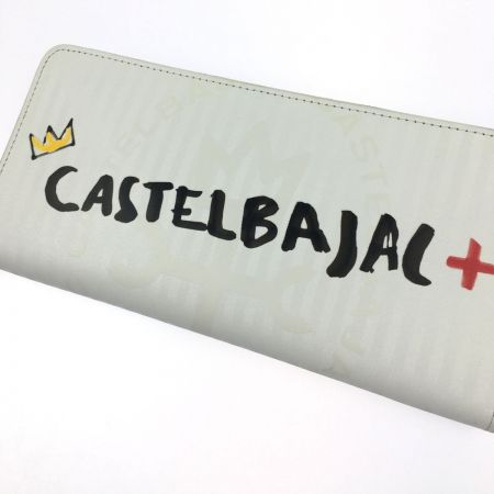  CASTELBAJAC カステルバジャック 長財布 ラウンドファスナー 078615 ホワイト