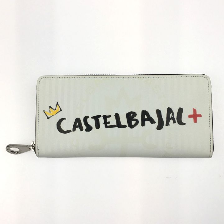 CASTELBAJAC カステルバジャック 長財布 ラウンドファスナー 078615 ホワイト｜中古｜なんでもリサイクルビッグバン