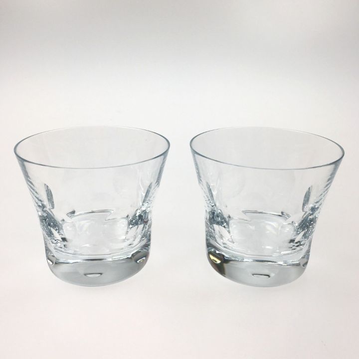 Baccarat バカラ ベルーガ ロックグラス タンブラー 2客セット ペア 2104387｜中古｜なんでもリサイクルビッグバン