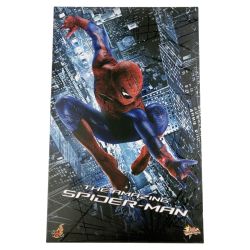 ▽▽ HOTTOYS ホットトイズ ムービー・マスターピース アメイジング・スパイダーマン 1/6 スタンド欠品 Aランク
