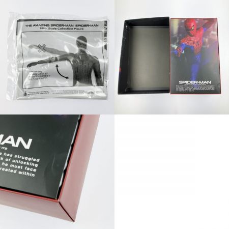  HOTTOYS ホットトイズ ムービー・マスターピース アメイジング・スパイダーマン 1/6 スタンド欠品