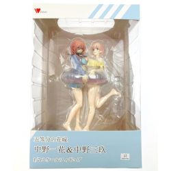 ▽▽ WING 五等分の花嫁 中野一花＆中野三玖 1/7スケールフィギュア 未開封 Nランク