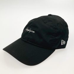 ▽▽ Yohji yamamoto(Y's) ヨージヤマモト(ワイズ)  ×NEW ERA　コラボキャップ ブラック Aランク
