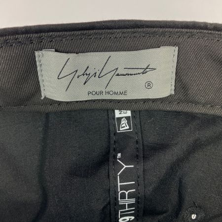  Yohji yamamoto(Y's) ヨージヤマモト(ワイズ)  ×NEW ERA　コラボキャップ ブラック