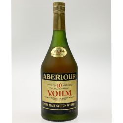 ▽▽ ABERLOUR スコッチウイスキー 10年 VOHM ピュアモルト 700ml Nランク 未開栓