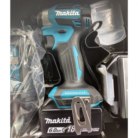  MAKITA マキタ 充電式インパクトドライバ 18V 6.0Ah TD173DRGX ブルー 開封未使用品