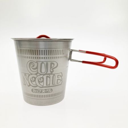  日清 NISSIN カップヌードル型 チタンクッカー 800ｍL TITANIUM