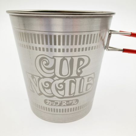  日清 NISSIN カップヌードル型 チタンクッカー 800ｍL TITANIUM