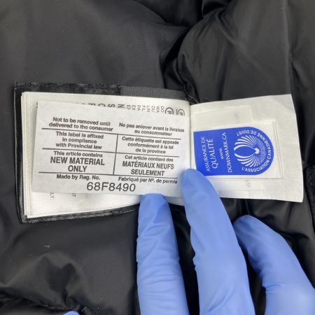  CANADA GOOSE カナダグース ジャスパー ダウンジャケット コヨーテファー 3438JM ブラック