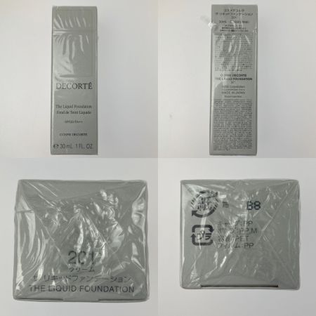  コーセー COSME DECORTE 乳液 洗顔料 リキッドファンデーション201 3個セット  未開封品