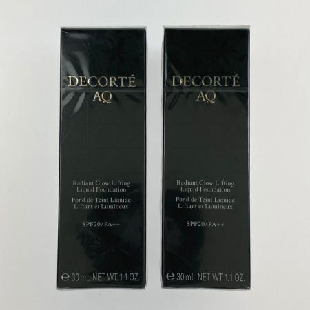  コーセー COSME DECORTE AQ スキン フォルミング リキッドファンデーション 401 30mL 2本セット 未開封品