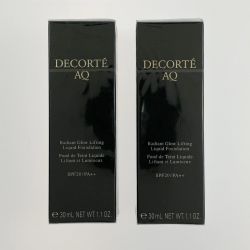 ▽▽ コーセー COSME DECORTE AQ スキン フォルミング リキッドファンデーション 401 30mL 2本セット 未開封品 Nランク