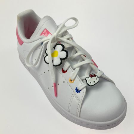  adidas アディダス ×ハローキティ スタンスミス キッズ スニーカー 22cm ホワイト ID7230