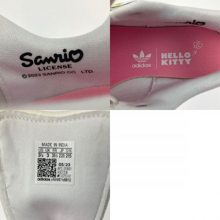  adidas アディダス ×ハローキティ スタンスミス キッズ スニーカー 22cm ホワイト ID7230
