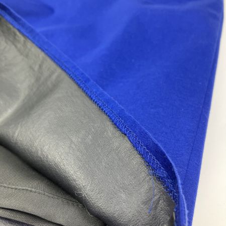  icB ポリウレタンコーティング タイトスカート ひざ丈 size2 300365 3804085 ブルー 未使用品