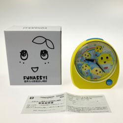 ▽▽  Funassyiland ふなっしー 音声入り目覚まし時計 美品 Aランク