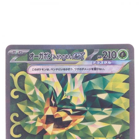  ポケモンカード オーガポン みどりのめんex 125/101SAR ポケカ