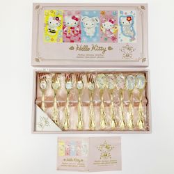 ▽▽ sanrio サンリオ ハローキティ 25th カトラリーセット  5Pセット Sランク