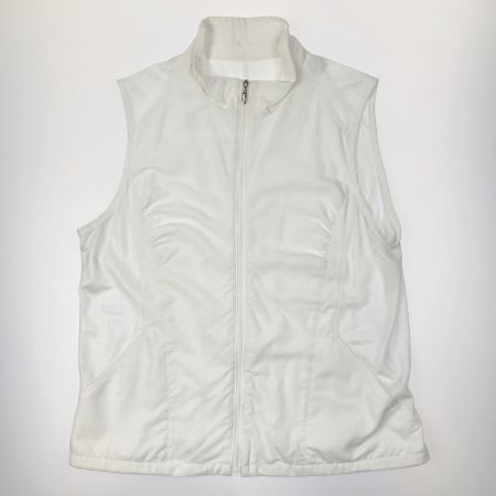  Munsingwear マンシングウェア レディース ゴルフウェア ベスト  LG6558 ホワイト SIZE LL