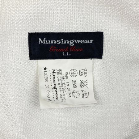  Munsingwear マンシングウェア レディース ゴルフウェア ベスト  LG6558 ホワイト SIZE LL