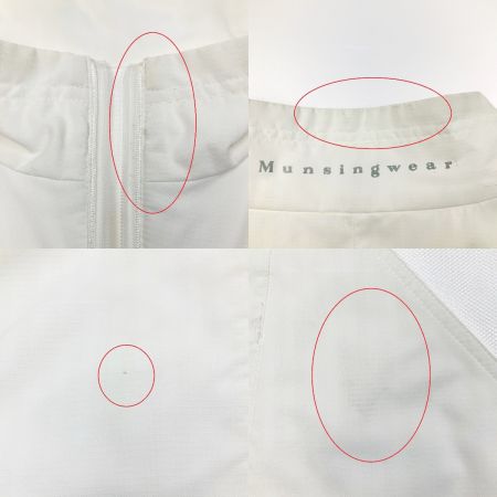  Munsingwear マンシングウェア レディース ゴルフウェア ベスト  LG6558 ホワイト SIZE LL