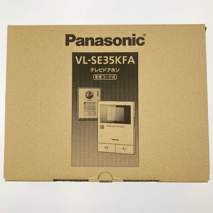 Panasonic パナソニック テレビドアホン 電源コード式 VL-SE35KFA 開封  