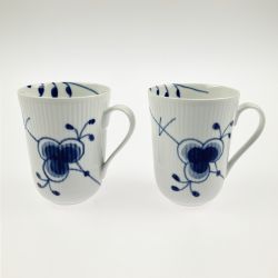 ▽▽ ROYAL COPENHAGEN ロイヤル・コペンハーゲン マグカップ 2個セット 洋食器 メガマグ 箱無し Aランク
