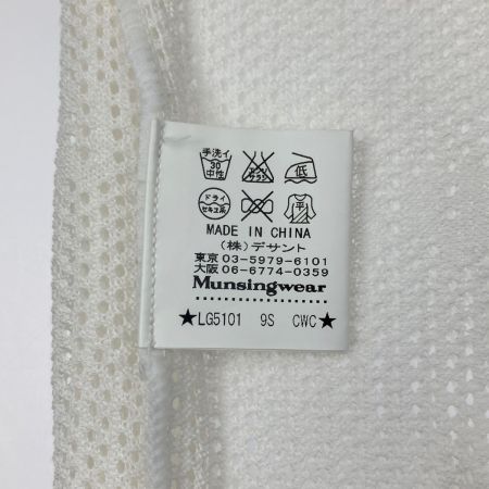  Munsingwear マンシングウェア レディース ゴルフウェア ベスト ホワイト SIZE LL