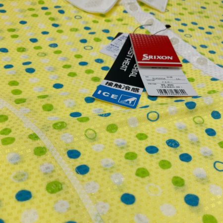  DUNLOP ダンロップ レディース ゴルフウェア  イエロー SIZE LL　開封未使用品