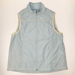 ▽▽ marie claire マリークレール レディース ゴルフウェア ベスト スカイブルー  SIZE LL Bランク