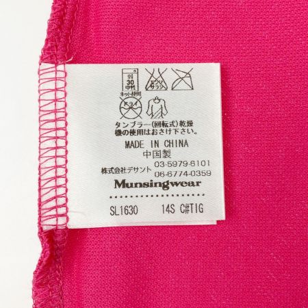  Munsingwear マンシングウェア レディース ゴルフウェア  ピンク SIZE 3L 開封未使用品