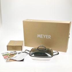 ▽▽ MEYER マイヤー スクエアグリルパン 24cm  Sランク