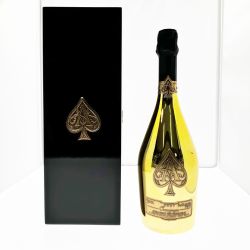 ▽▽ ARMAND DE BRIGNAC GOLD BRUT シャンパン 750ml 箱付 12.5％ Nランク 未開栓
